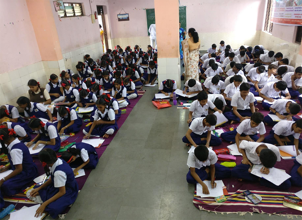 Distribution of Educational Material to Muncipal School