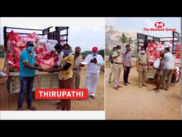 Muthoot CSR Activity – Andhra Pradesh & Telangana I A Splendid Act During Covid- 19 Pandemic