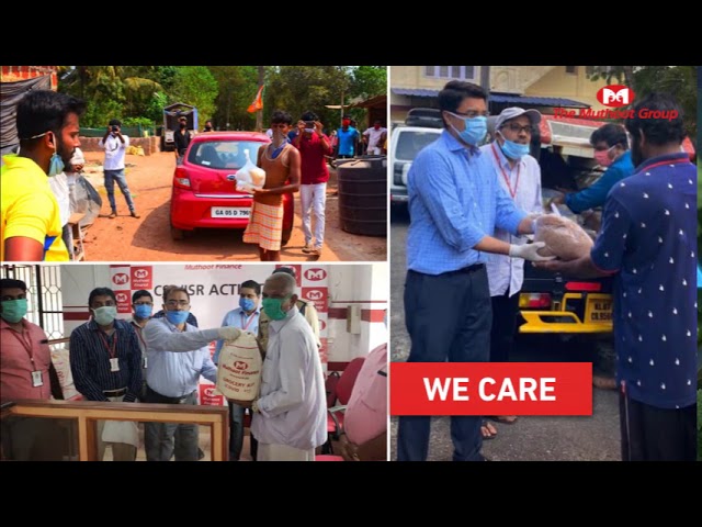 Muthoot CSR Activity – Karnataka & Goa I A Splendid Act During Covid- 19 Pandemic