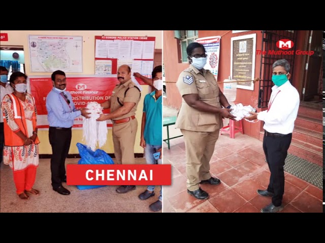 Muthoot CSR Activity – Tamil Nadu I A Splendid Act During Covid- 19 Pandemic
