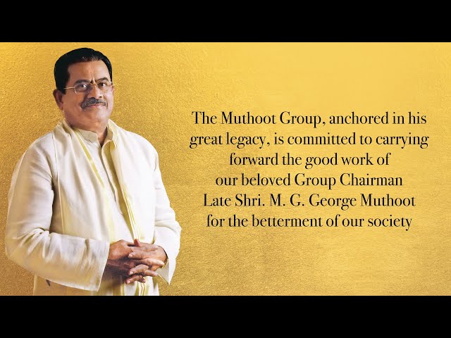 The Muthoot Group CSR Initiative | Bringing people together