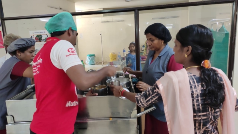Food Distribution Activity at Hospital under ISR Activity (18)
