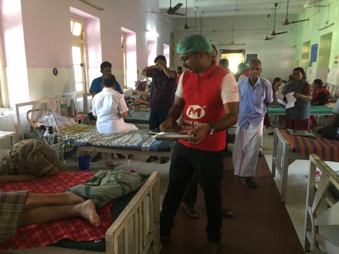 Food Distribution Activity at Hospital under ISR Activity (7)