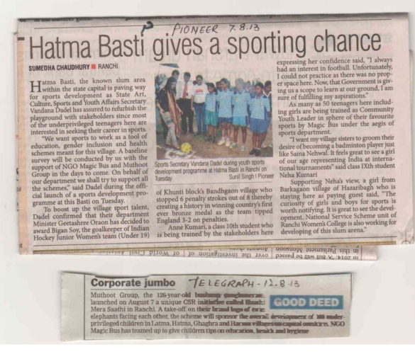 Pioneer & Telegraph 7aug 2013