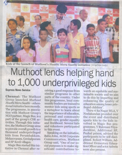 The New Indian Express(City Express), p-03, OCt22, 2013