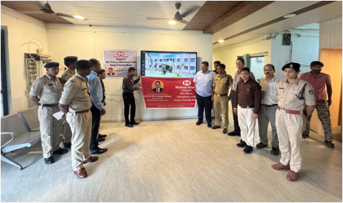 installation-of-digital-board-in-chhindawara-police-station-nagpur-1